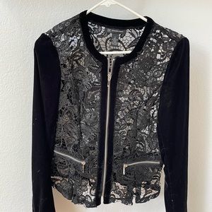 INC BLACK EVENING JACKET